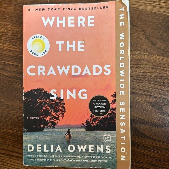 Where the Crawdad Sings by Delia Owen’s paperback book - Picture 1 of 6
